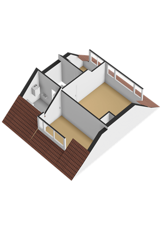 Floorplan - Venus 18, 2221 JE Katwijk